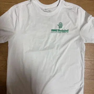 Nike Dri-FIT 티셔츠 L 화이트