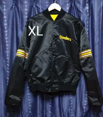 USA제 STARTER 스타터 Steelers NFL 바시티 자켓 XL