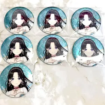 뱅드림 레이어 화이트 미니 드레스 캔뱃지