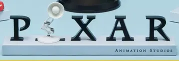 PIXAR Happy 복권 A상 픽사 로고 피규어만