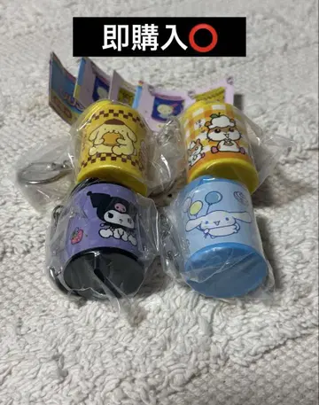 산리오 코인 실린더 시나몬 쿠로미 폼폼푸딩 가챠