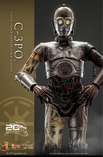 핫토이즈 1/6 스타 워즈 에피소드 2 C-3PO