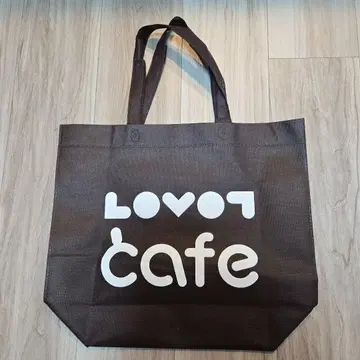 LOVOT cafe 에코백 브라운