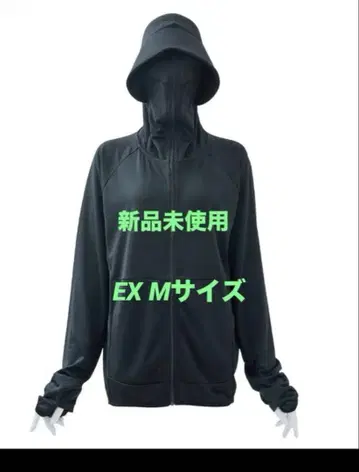 워크맨 쿨 UV 선쉐이드 후드티 EX 블랙 M 사이즈