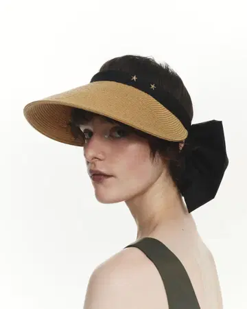Bibiy. B. STAR SUN HAT 스트로우 모자 밀짚모자