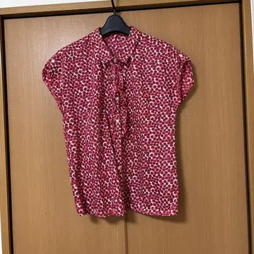 벨메종 센슈카이 리버티 블라우스 코튼 프렌치 슬리브