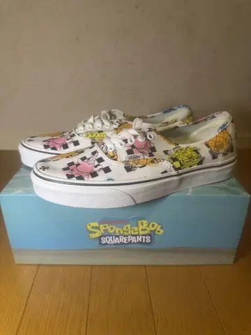 VANS Authentic 오센틱 스펀지 밥 26.0cm