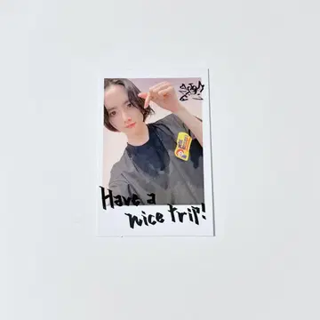 이타가키 리코 폴라로이드풍 트레이딩 카드