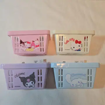 산리오 선택 미니 레지 바스켓 & 페이퍼 테이프 마스테 미니 바스켓 3