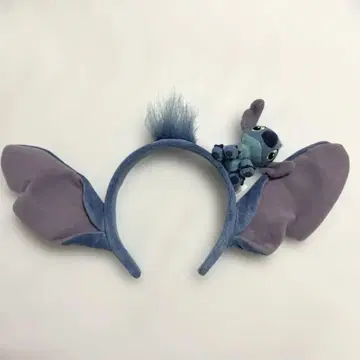 스티치 귀가 달린 머리띠 봉제 인형 포함
