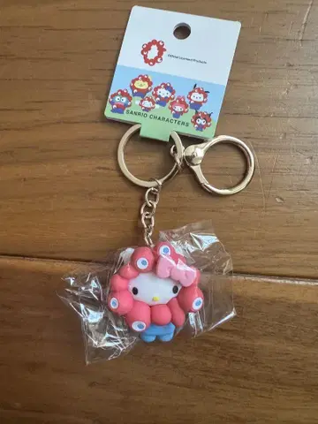 간사이 엑스포 밋쿠미쿠 산리오 콜라보레이션 변신 봉제 인형 키티 키체인
