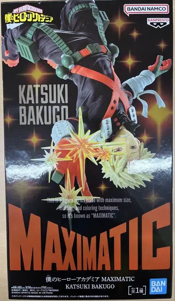 나의 히어로 아카데미아 MAXIMATIC 바쿠토 카츠미 피규어