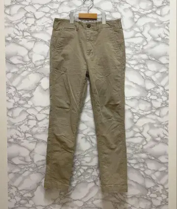 BEAMS 빔즈 치노 팬츠 Made in Japan 고급 코튼 S