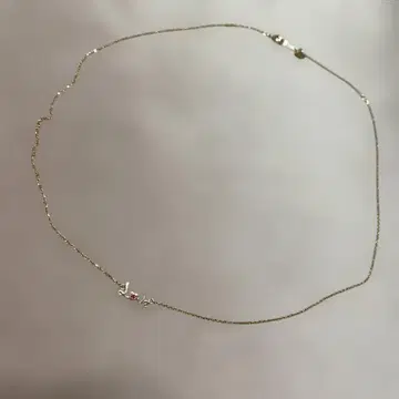 K10 핑크 골드 목걸이