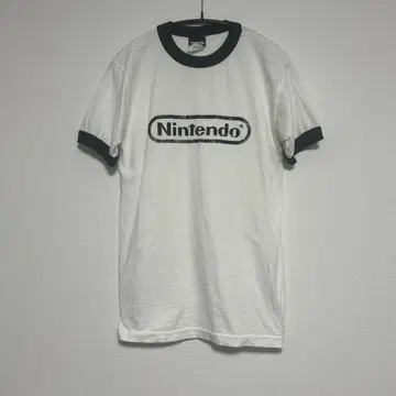 00s 닌텐도 Nintendo 링거 티셔츠 빈티지 S 화이트