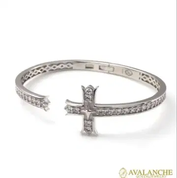 AVALANCHE 실버 뱅글 폭 9.5mm 17cm AKTB-001