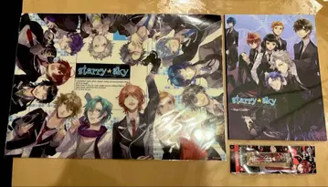 starry sky 스타스카 키링 가이드북 클리어 시트