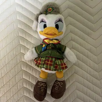 디즈니랜드 데이지 덕 우드 척 봉제 인형 배지