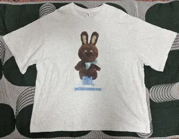 토끼 빅 티셔츠