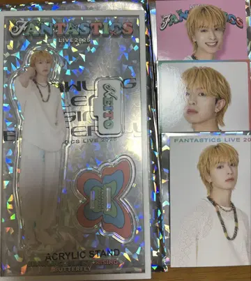 FANTASTICS LIVE 2025 아크릴 스탠드 포토 카드