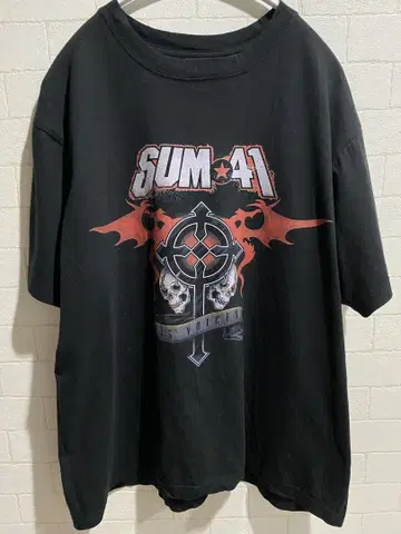 SUM41 13VOICES 티셔츠 블랙 M 사이즈