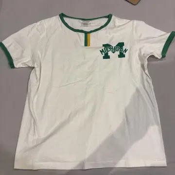 챔피온 구형 택 Michigan 티셔츠 L 사이즈