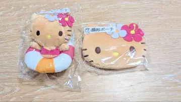 헬로키티 뽑기 일광화상 키티 마스코트 파우치