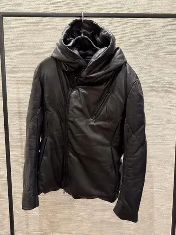 2000년대 토네이도 마트 가죽 패딩 재킷