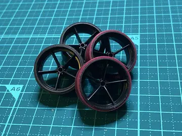 미니 사륜구동 페라 타이어 약 25.1mm 로우 프릭션