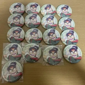 닌자 타마 시오에 분지로 캔뱃지 빈티지 캔뱃지