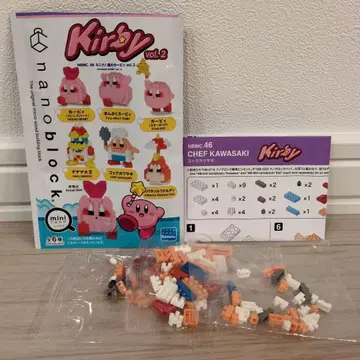 미사용 nanoblock Kirby vol.2 코크 가와사키 나노 블록