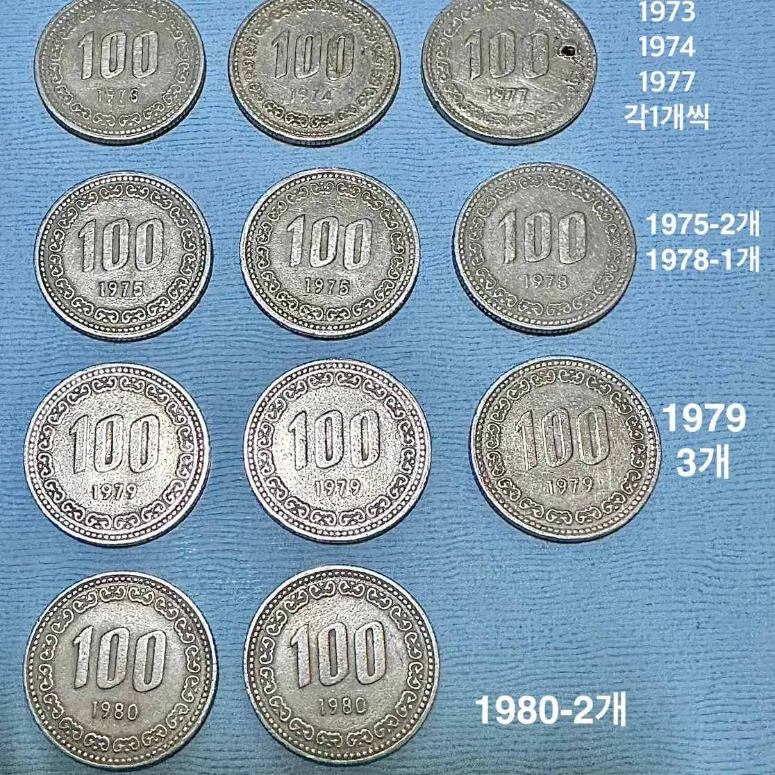 1973-1980 100 Won Coin, Rare Coin, Rare Year Coin, 500 Won Coin, 50 Won Coin  #희귀동전,#100원희귀동전,#500원동전,#50원동전,#100원동전 on Bunjang Global Site.