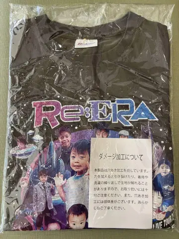 Re:ERA 티셔츠 킹프리 King & Prince 투어 티셔츠
