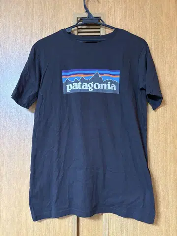 파타고니아 블랙 티셔츠 2XL