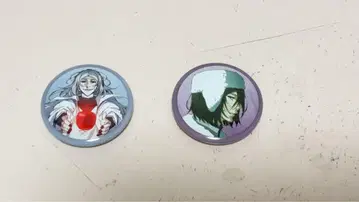 문호 스트레이독스 DEAD APPLE 스즈키 류히코 효도르 캔뱃지 2개