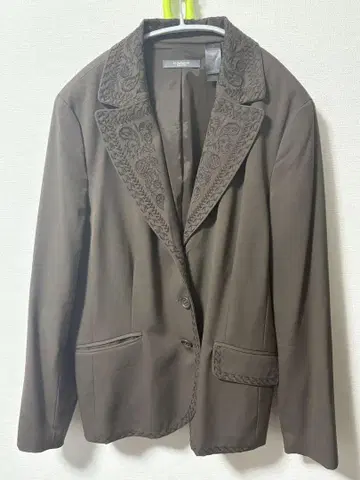 70s liz claiborne 브라운 테일러드 자켓
