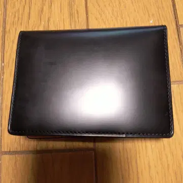 레이 메이 후지이 쉘 코도반 명함지갑 블랙