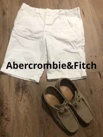 아베크롬비&피치 아바클로 빈티지 가공 하프 팬츠 32