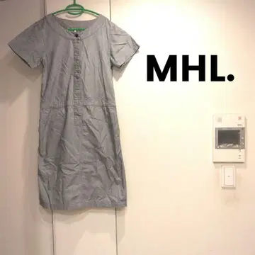 새상품급 MHL. 마가렛호웰 YARN DYE DRY 원피스