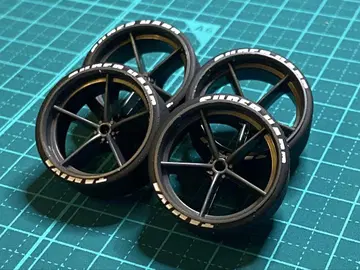 미니 사륜구동 페라 타이어 약 25.7mm 슈퍼 하드