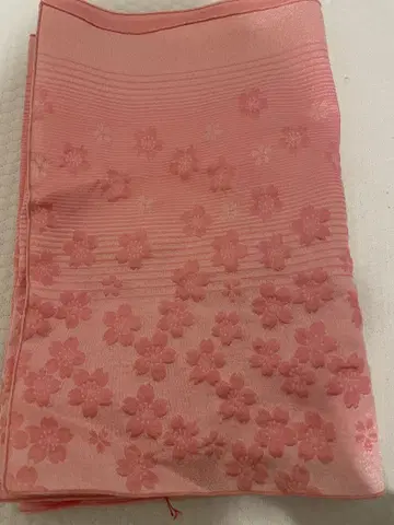 오비 핑크 오비 꽃무늬 오비 병아 오비
