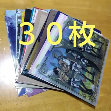 애니메이션 비장르 A-4 클리어 파일 묶음 판매 대량 30장