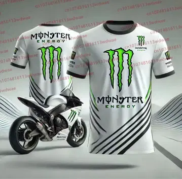 몬스터 에너지 스포츠 티셔츠 4XL