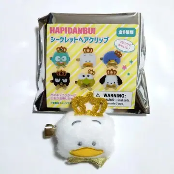 오리 페클 시크릿 헤어 클립 산리오 하피단부이 페클