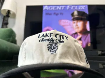 북미 Lake City Smoke Shop 캠핑 캡 베이지