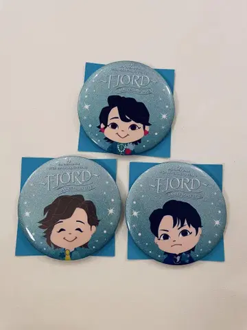미세스 그린 애플 FJORD 캔뱃지 3종