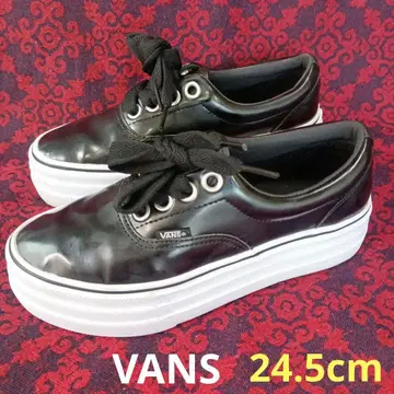 VANS 통굽 블랙 신발 새상품급