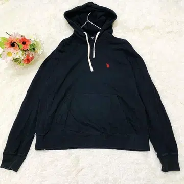 U.S.POLO ASSN 후드티 풀오버 자수 원포인트