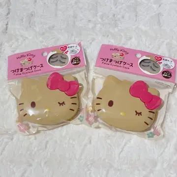 일광화상 키티 붙이는 속눈썹 케이스 2개 세트