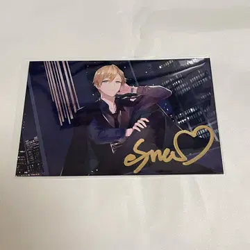 ASMR Sena 사인 포함 엽서